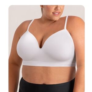 Shapermint Truekind Bras Size 3x Available In White, Chai, Black